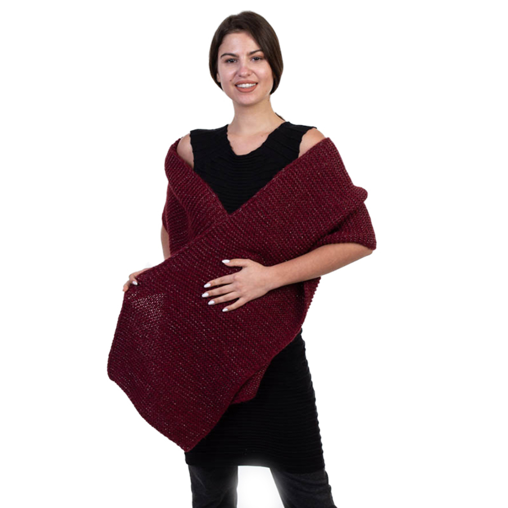 Inverni Scarf Women size 47X250 Silver